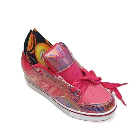 HEELYS Girls Youth Size 5 Womens 6 Motion Plus Skate Shoes 770999 Pink Multi - Picture 1 of 9